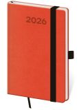 Diář 2026 týdenní kapesní Tisk Pop - oranžový