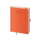 Diář 2027 denný B6 Print Pop - oranžová Diář 2027 denný B6 Print Pop - oranžová