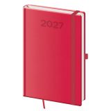 Diář 2027 týždenný A5 Print Pop - malinová Diář 2027 týždenný A5 Print Pop - malinová