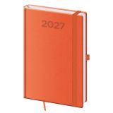 Diář 2027 týždenný A5 Print Pop - oranžová Diář 2027 týždenný A5 Print Pop - oranžová