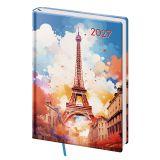 Diář 2027 týždenný A5 Vario Lyra - Paris