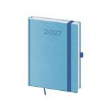 Diář 2027 týždenný B6 Print Pop - svetlo modrá