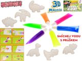 Dinoworld sada vytvoř si gelového dinosaura 3D v krabičce