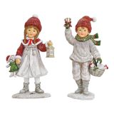 Figurka dívky/chlapce v zimních šatech 12 cm (mix 2 vzorů /cena za 1 ks) Figurka dívky/chlapce v zimních šatech 12 cm (mix 2 vzorů /cena za 1 ks)