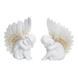 Figurka sedícího anděla 18 cm (mix 2 vzorů /cena za 1 kus)