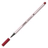 Fix se štětcovým hrotem pro různé šířky čar STABILO Pen 68 Brush, purpurový