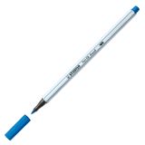Fix se štětcovým hrotem pro různé šířky čar STABILO Pen 68 Brush, tmavě modrý