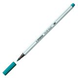 Fix se štětcovým hrotem pro různé šířky čar STABILO Pen 68 Brush, tyrkysový