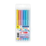 Fixy CENTROPEN 7550 Colour World Pastel - sada 6 ks