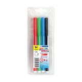 Fixy CENTROPEN 7550 Colour World - sada 4 ks