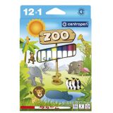 Fixy CENTROPEN 7550 ZOO - sada 12 + 1 ks