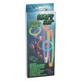Fluorescenční neonové náramky - Halloween (sada 10 ks)