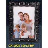 Fotorámeček kovový pro fotografie 10x15 cm (CK-2020 BP)