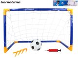 Gametime branka fotbalová 79x50x43cm s míčkem a pumpičkou v krabičce Gametime branka fotbalová 79x50x43cm s míčkem a pumpičkou v krabičce