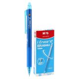 Roller gélový/gumovací M&G iErase VI 0,5 mm - modrý atrament