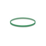 Gumička slabá zelená 1mm Ø4cm [1 kg]