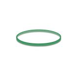 Gumičky zelené tenké (1 mm, O 5 cm) [1 kg]