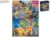 Harry Potter puzzle 39x28cm přebaly knih 250dílků v krabičce
