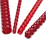 Hřebeny plastové 14 mm červené Hřebeny plastové 14 mm červené