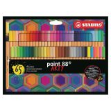 Jemný liner STABILO point 88 ARTY (sada 65 ks) Jemný liner STABILO point 88 ARTY (sada 65 ks)