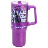 K-Pop Demon Hunters Termohrnek s brčkem a uchem 920 ml