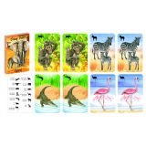 Karty hrací - Černý Petr - Akim Čtyřlístek Safari