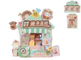 Kawaii retro stánek 15,5cm sestavovací v krabičce 12ks v DBX Kawaii retro stánek 15,5cm sestavovací v krabičce 12ks v DBX
