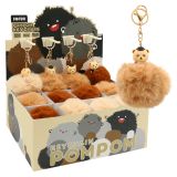 Klíčenka / Přívěsek JUNIOR PomPom Bear (mix /cena 1ks) Klíčenka / Přívěsek JUNIOR PomPom Bear (mix /cena 1ks)