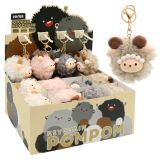 Klíčenka / Přívěsek JUNIOR PomPom Sheep (mix /cena 1ks)