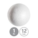 Koule polystyrenové 12cm Koule polystyrenové 12cm