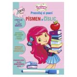Kreativní sešit Akim - Procvičuj si písmena a číslice, Jahodka