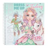 Kreativní sešit Top Model se samolepkami - Dress Me Up Fantasy