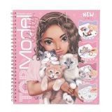 Kreativní sešit Top Model se samolepkami - Kitty