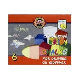 Křída chodníková 6 ks