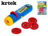 Krtečkův projektor 48 obrázků 14cm na baterie na kartě Krtečkův projektor 48 obrázků 14cm na baterie na kartě