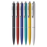 Kuličkové pero, 0,5 mm, tlačítkový systém ovládání, SCHNEIDER K15, mix barev