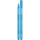 Kuličkové pero, 0,7 mm, s uzávěrem, SCHNEIDER Slider Edge XB, světlemodré
