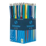 Kuličkové pero Schneider K15 - modrá náplň (mix /cena 1ks)