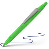Kuličkové pero Schneider Reco Neon green M - modrá náplň Kuličkové pero Schneider Reco Neon green M - modrá náplň