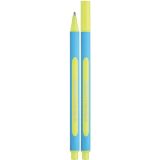 Kuličkové pero, 0,7 mm, s uzávěrem, SCHNEIDER Slider Edge XB, žluté