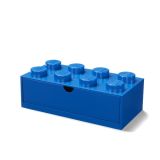 LEGO stolní box 8 se zásuvkou - modrá LEGO stolní box 8 se zásuvkou - modrá