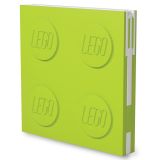 LEGO Zápisník s gelovým perem - světle zelený