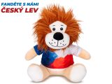 Lev plyšový 25cm v tričku sedící 0m+ v sáčku