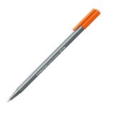 Liner, 0,3 mm, STAEDTLER Triplus, oranžový