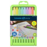 Liner Schneider Line-Up 0,4 pastel - sada 8 ks