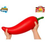 Mega Squeeze Jumbo strečová čili paprička 24 cm - antistresová hračka Mega Squeeze Jumbo strečová čili paprička 24 cm - antistresová hračka