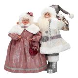 Mikulášský pár dědeček a babička 46 cm Mikulášský pár dědeček a babička 46 cm