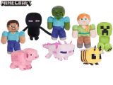 Minecraft plyšový 17-34,5cm 8druhů 0m+
