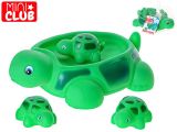 Mini Club želva 21cm do vany se třemi želvičkami 4m+ v síťce Mini Club želva 21cm do vany se třemi želvičkami 4m+ v síťce