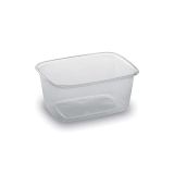 Miska hranatá průhledná 250 ml / 100ks / Miska hranatá průhledná 250 ml / 100ks /